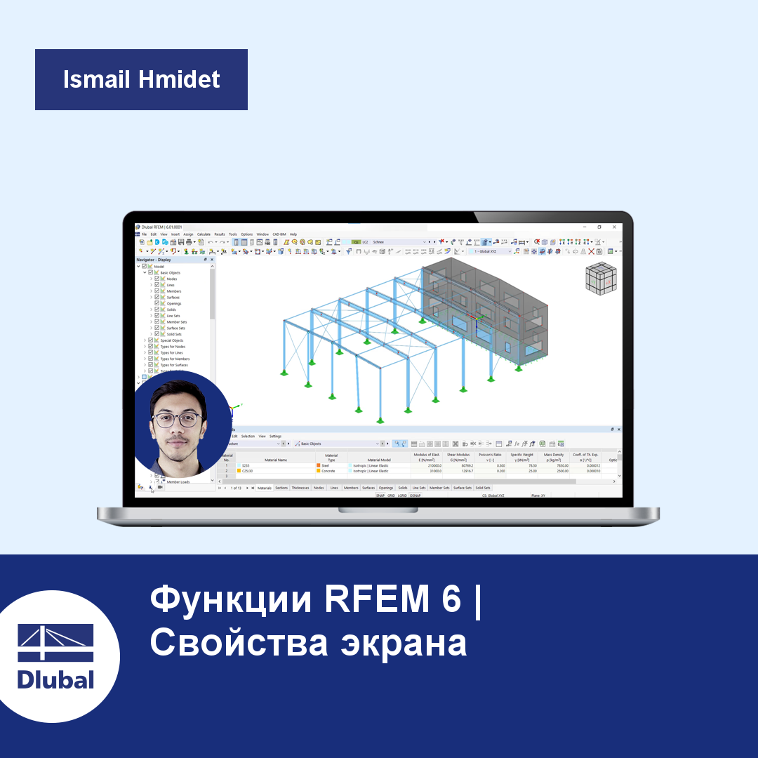 RFEM (расчёт по МКЭ) и RSTAB (каркасные конструкции)