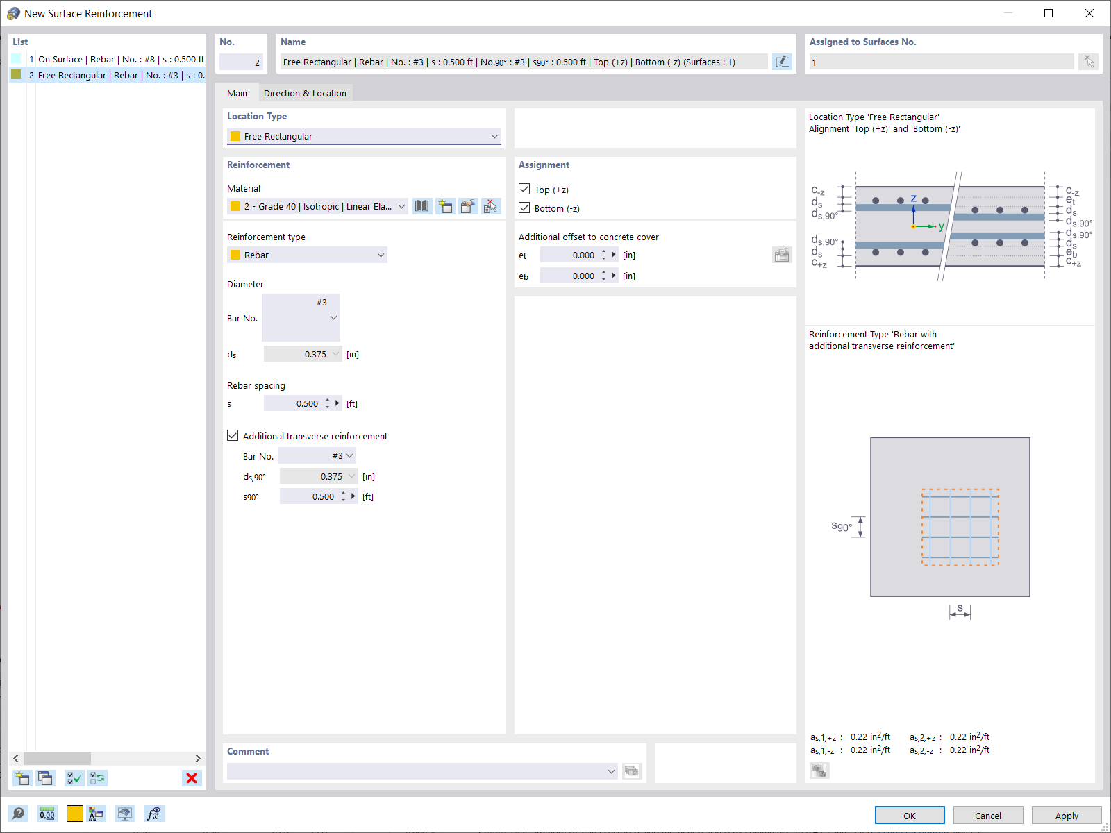 KB 001741 | Расчет на продавливание в RFEM 6 по ACI 318-19 и CSA A23.3-19