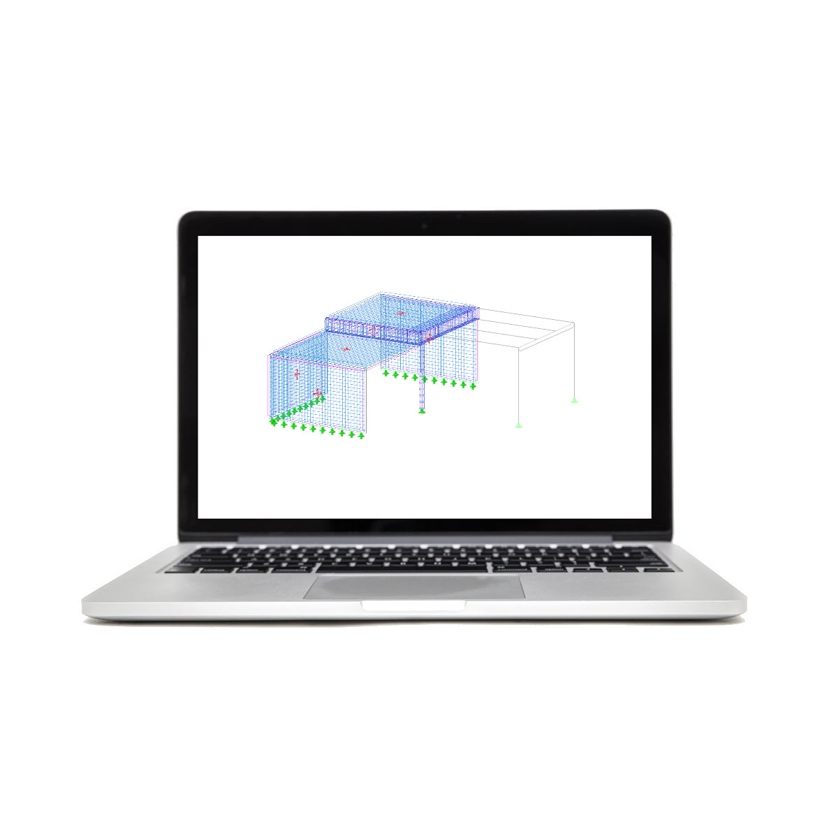 Rfem 6 | Вводный пример - бетонная конструкция