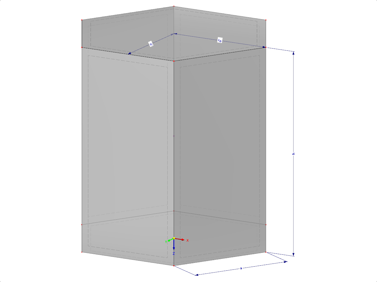 Модель 002199 | SLD030 | Input via Length of Edge, Circumscribed Circle Radius, or Inscribed Circle Radius, with Parameters