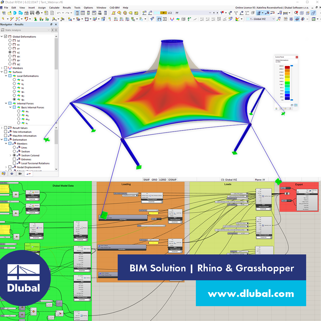 BIM решение | Rhino и Grasshopper