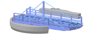 Модель в программе RFEM