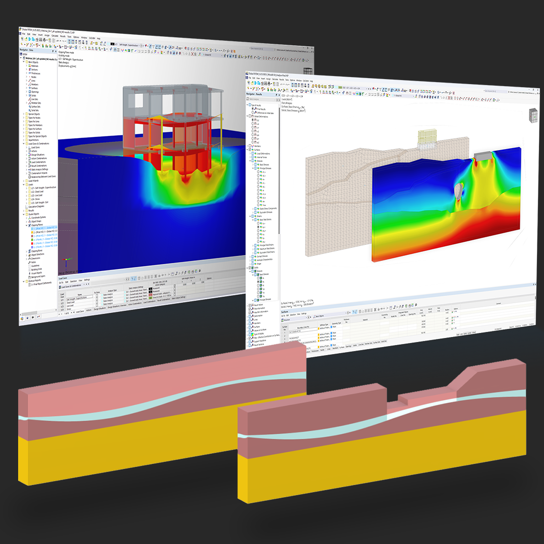 Геотехнический расчёт в RFEM 6