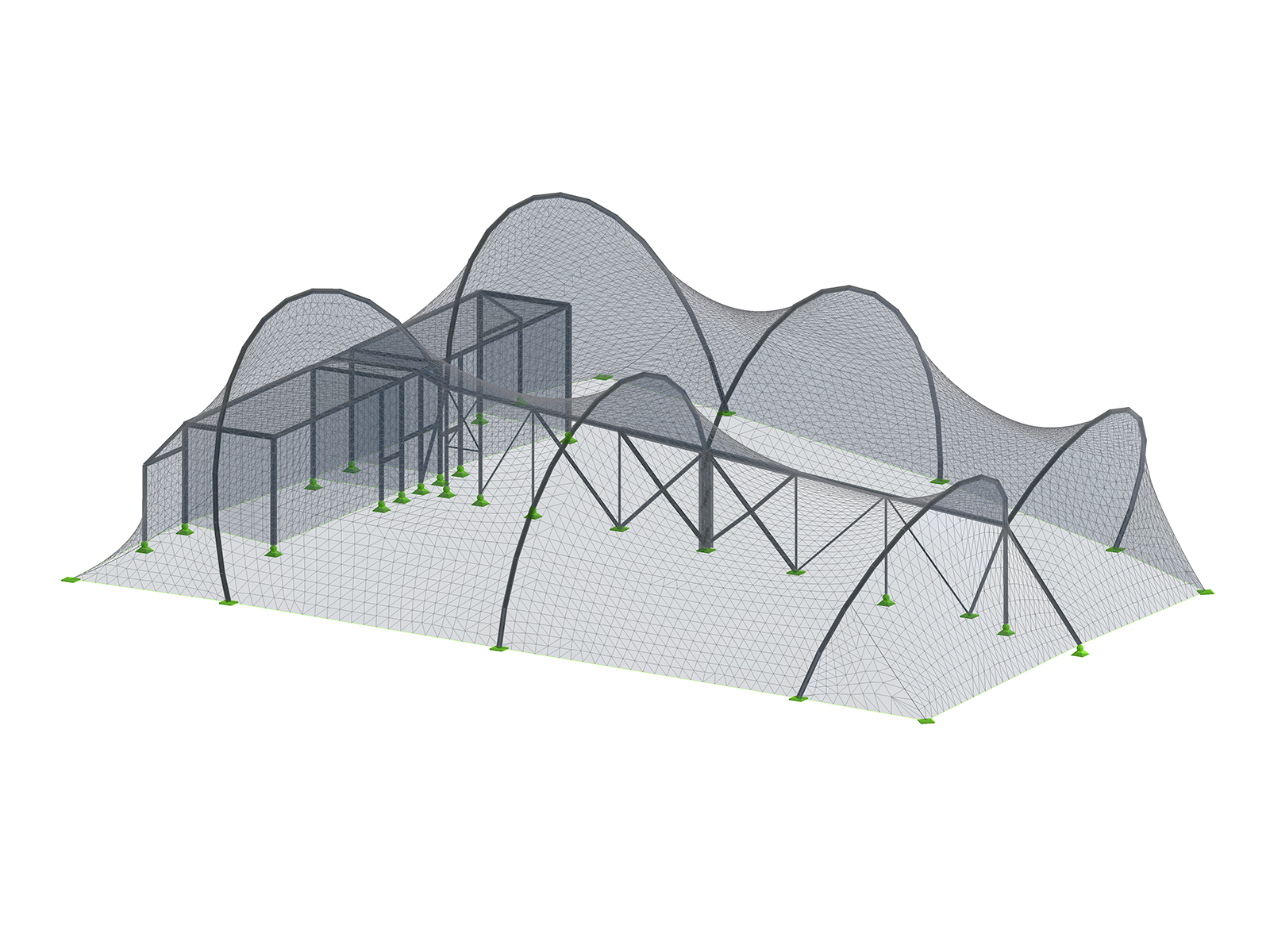 Модель 005007 | Строительство павильона в зоопарке Табора