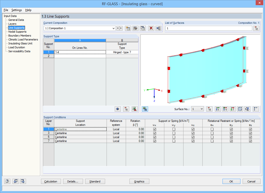 1.3 Linienlager