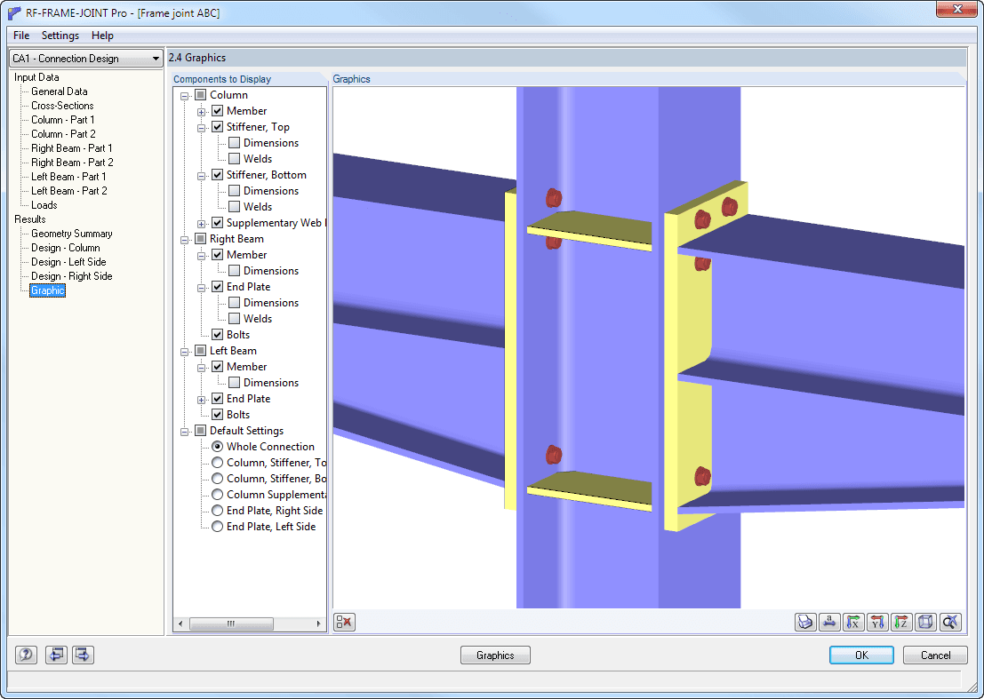 2.4 Grafik - Gesamte Verbindung