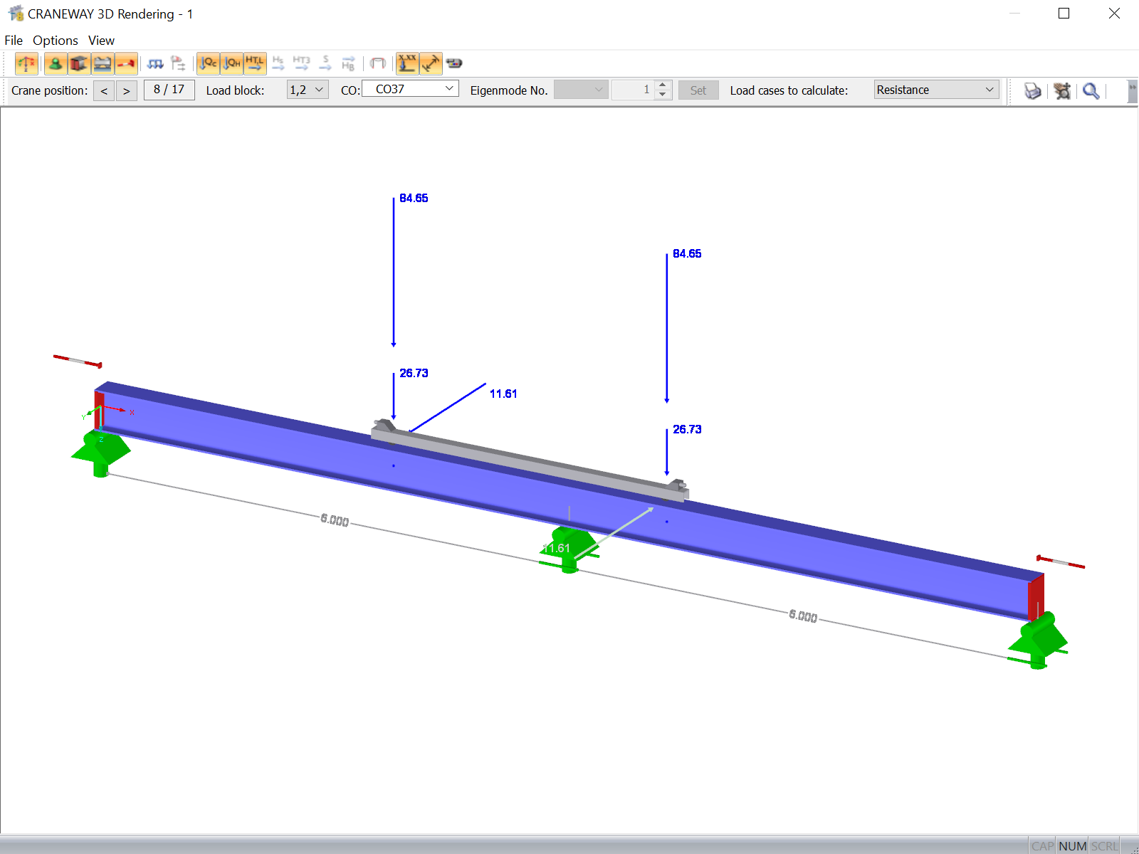 CRANEWAY 独立程序 | 3D 渲染中的吊车跑道梁