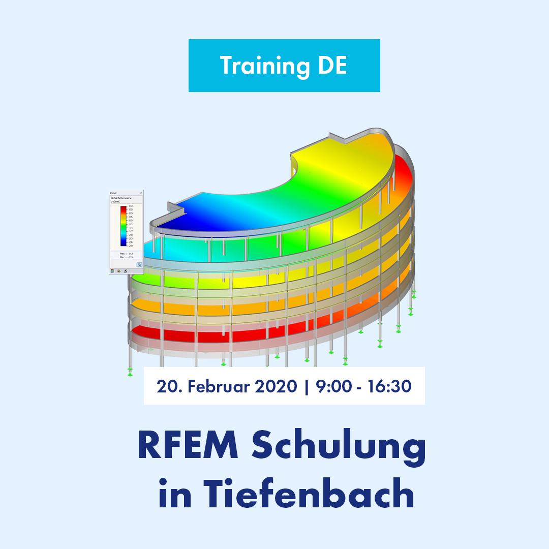 Basisschulung zum FEM-Statikprogramm RFEM 

20. Februar 2020