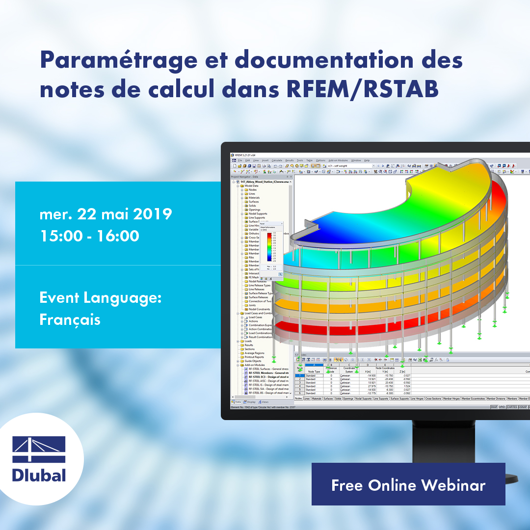 RFEM/RSTAB 中设计说明的参数化和存档