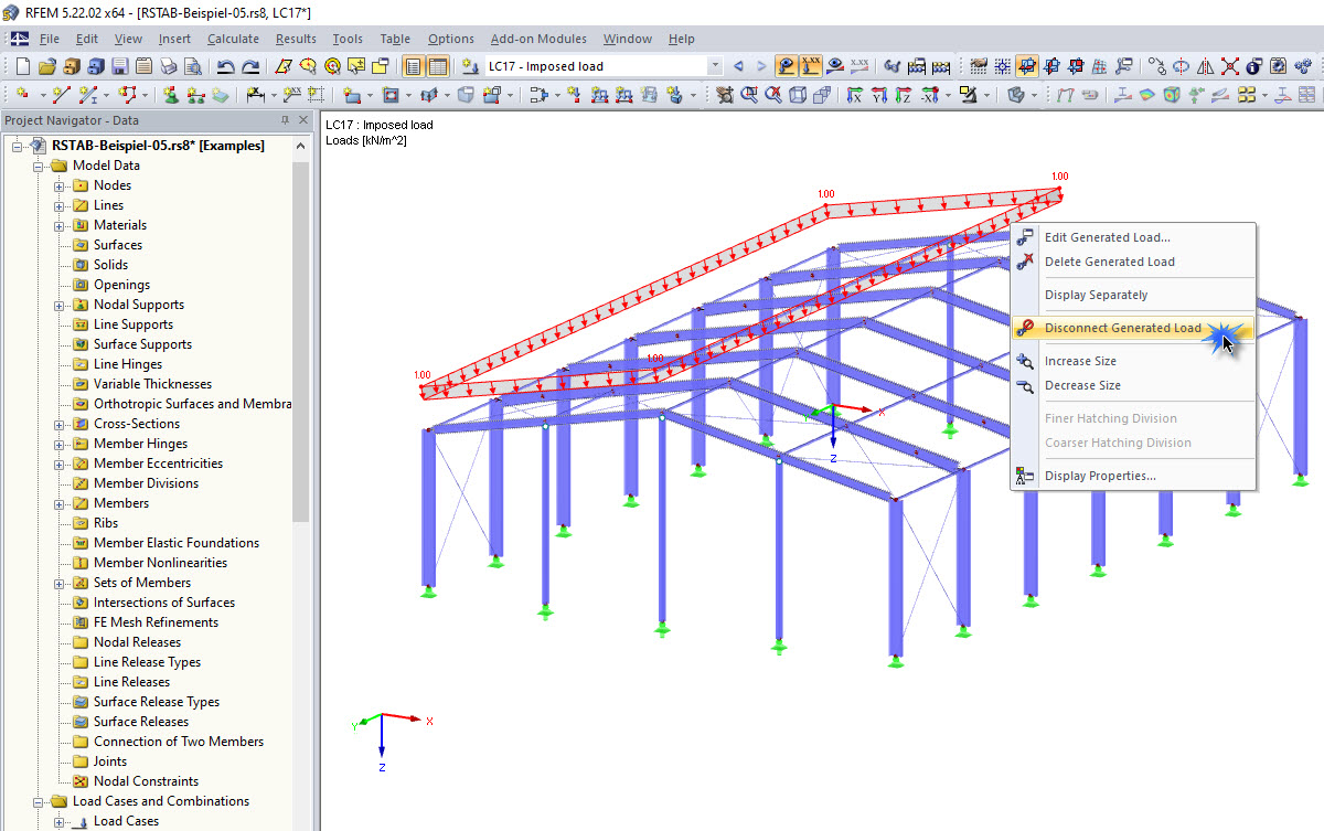 Disconnect Generated Load to Stand-alone Loads