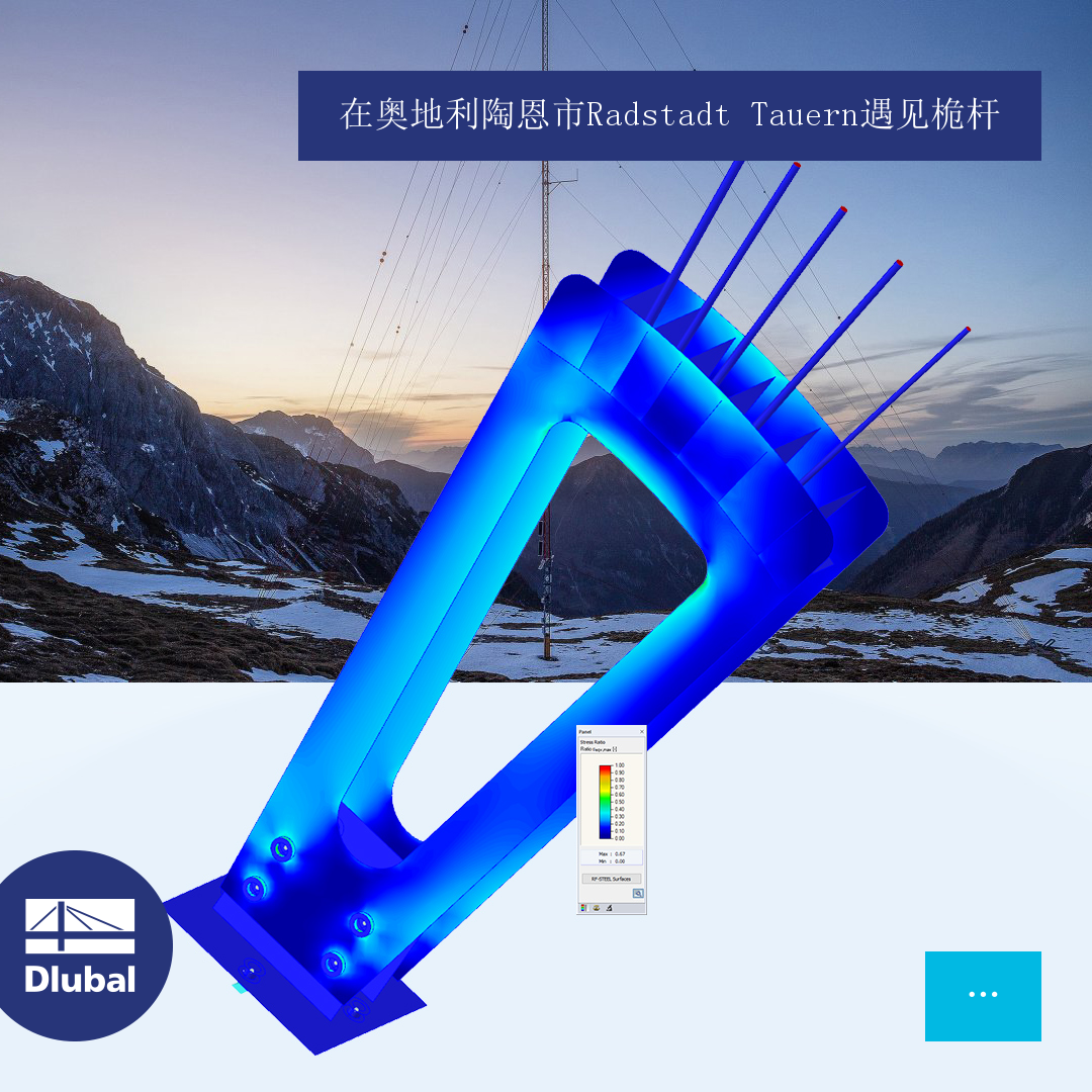 在奥地利陶恩市Radstadt Tauern遇见桅杆