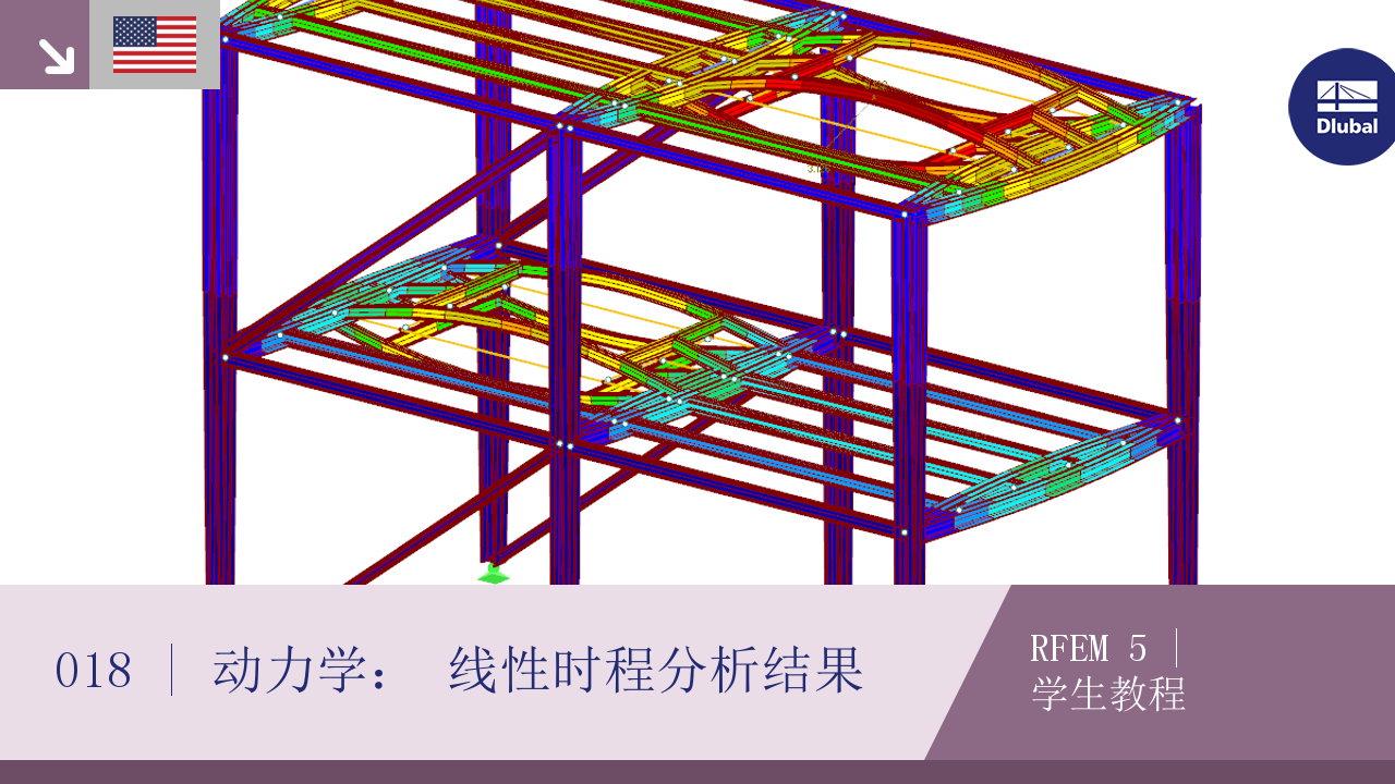 RFEM 5学生入门 | 018动力学： 线性时程分析 | Result Data