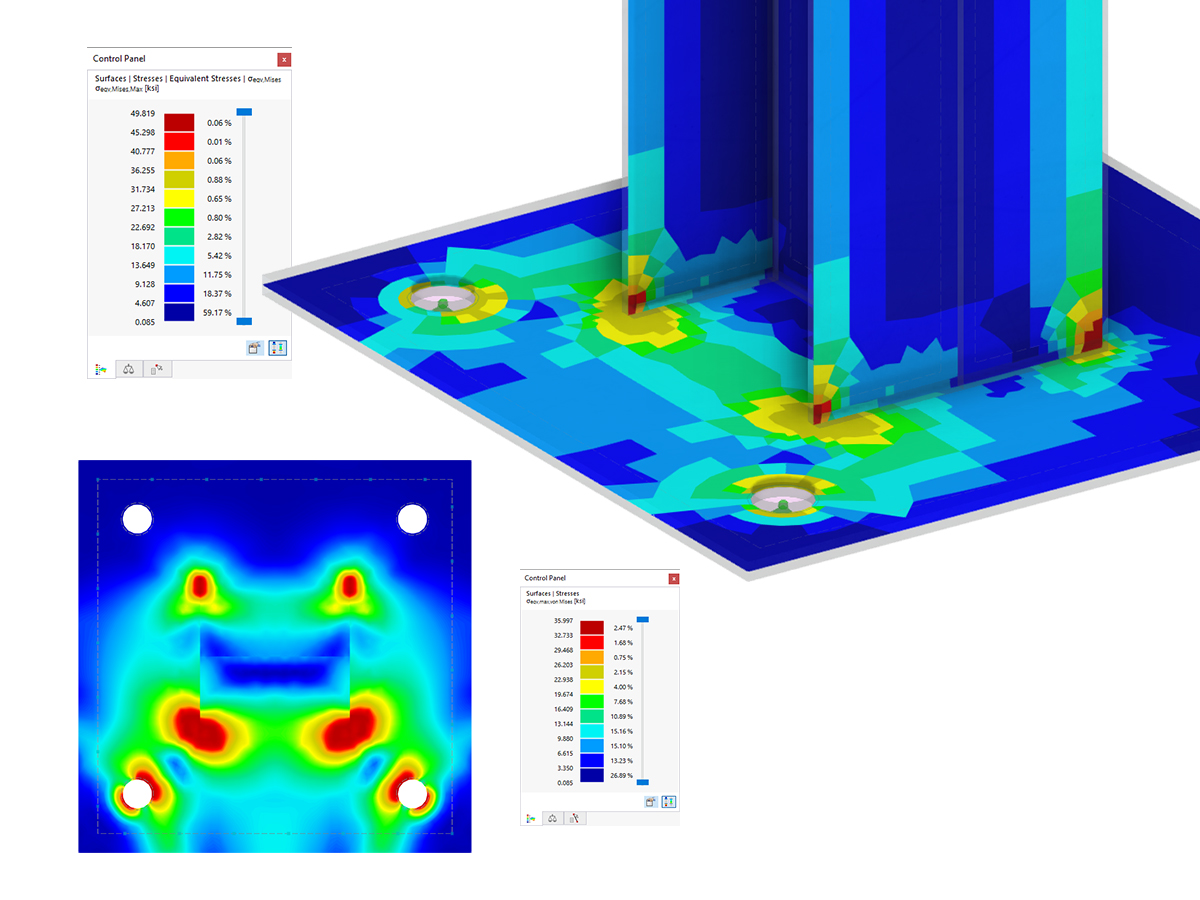 Static Analysis of Surfaces and Members