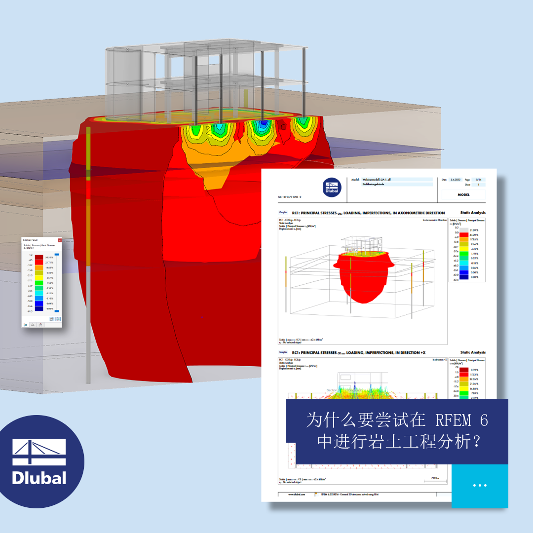 为什么要尝试在 RFEM 6 中进行岩土工程分析？