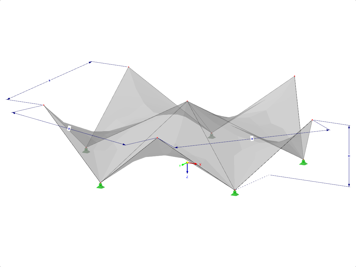 模型 002126 | SHH071 | Input via Number of Sides (5 or More), Length, and Height, with Parameters