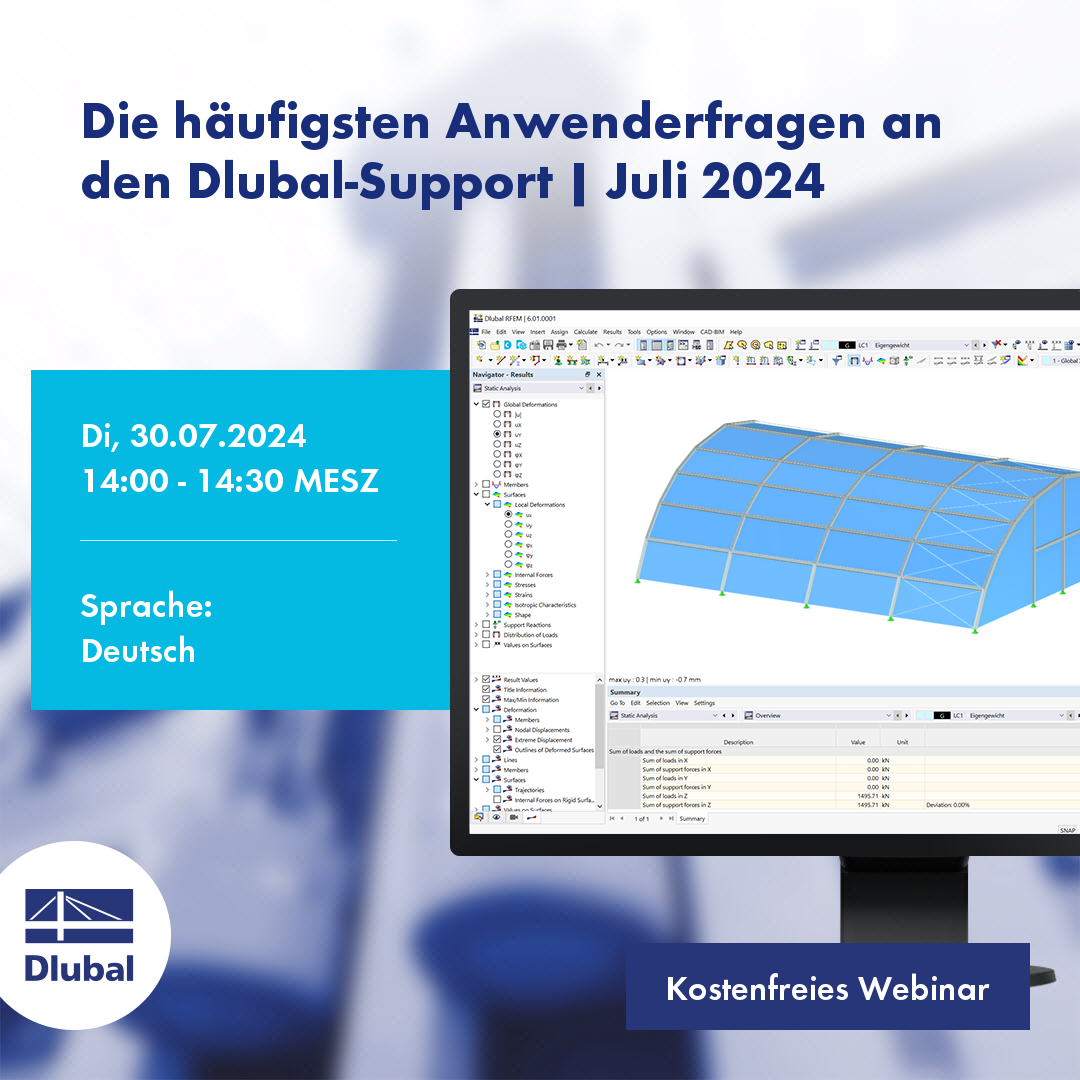 RFEM6 - 地铁结构标准段分析方法 | 2024 年 7 月